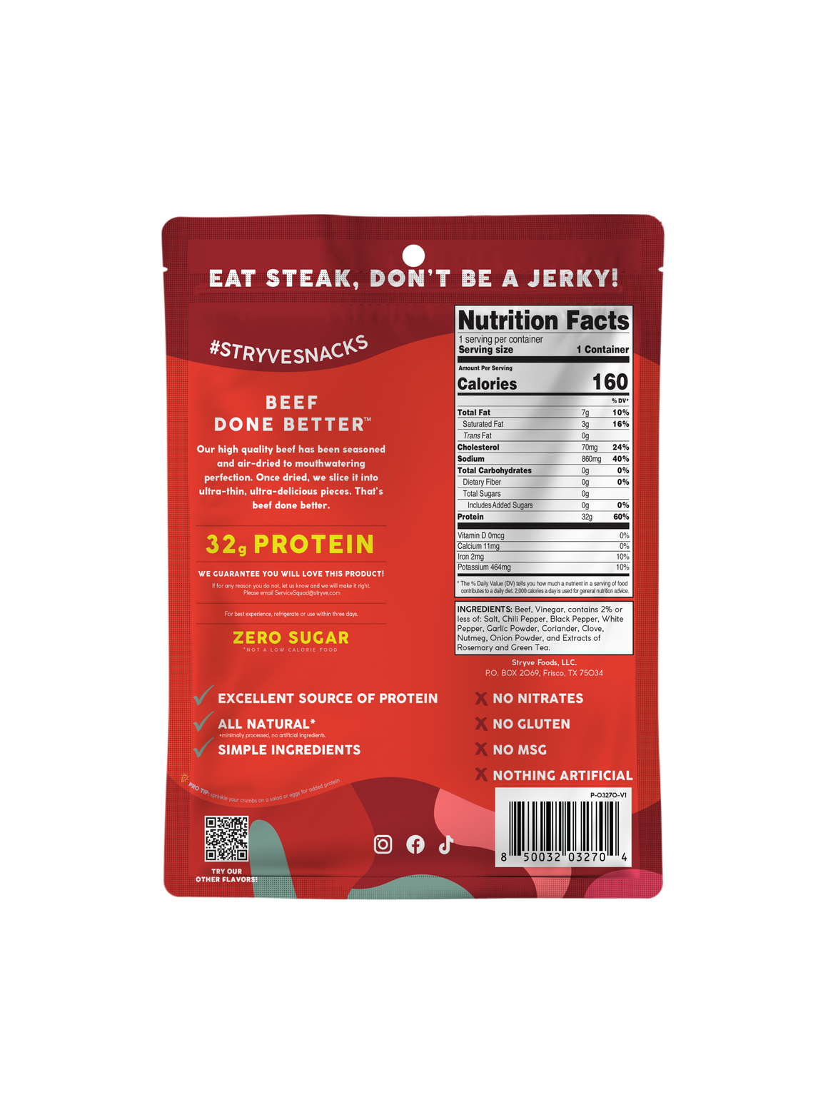 Spicy Pepper Sliced Steak 2.0oz