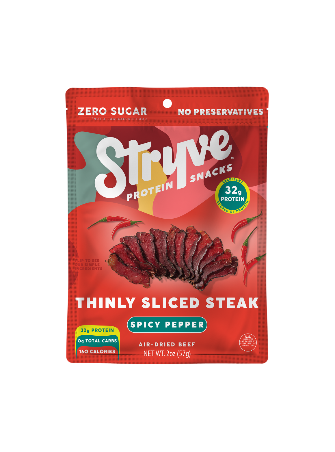 Spicy Pepper Sliced Steak 2.0oz