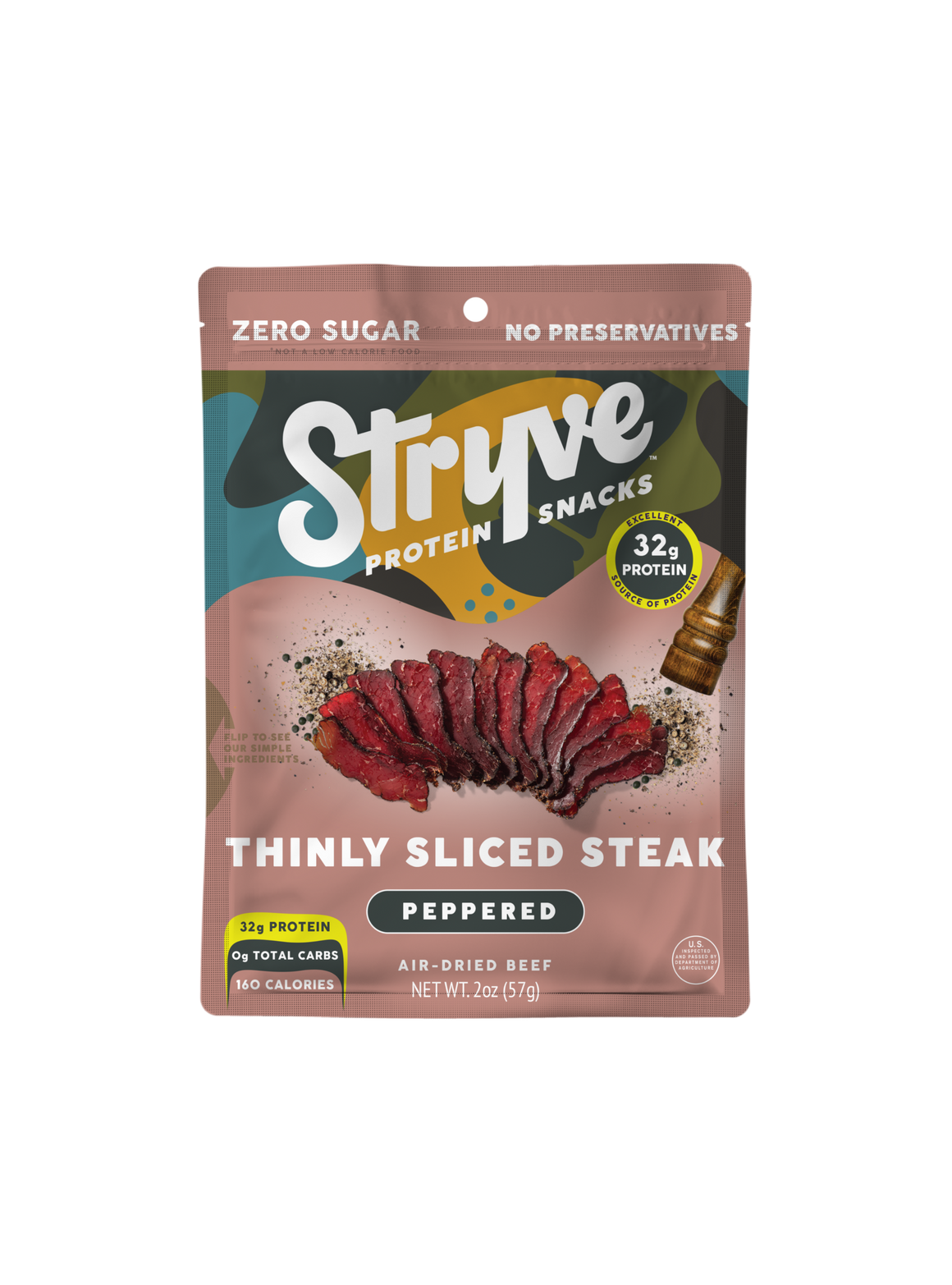 Stryve Peppered Sliced Steak 2.0oz